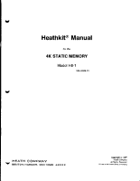 Heathkit H-8-1 - Manual 